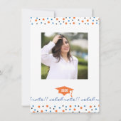 Moderne uitnodiging voor een oude studiegroep - Si (Achterkant)