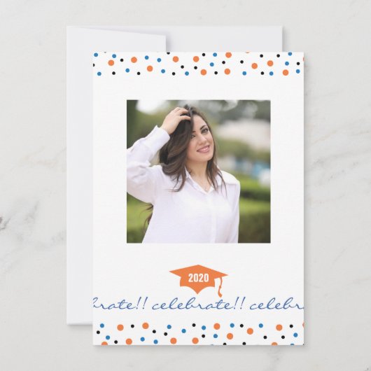 Moderne uitnodiging voor een oude studiegroep - Si (Achterkant)