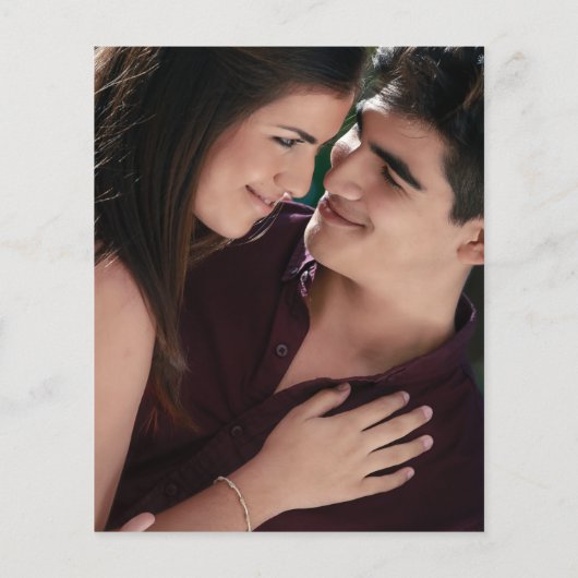 Moderne uitnodiging voor een wedstrijd voor het fo (Achterkant)