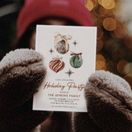 Moderne uitnodiging voor feestdag