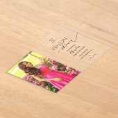 Moderne uitnodiging voor foto-Bridal (Laagn)