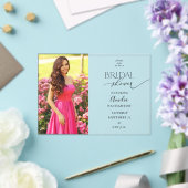 Moderne uitnodiging voor foto-Bridal (Insitu (Huwelijk))