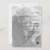 Moderne uitnodiging voor fotograduatie (Voorkant)