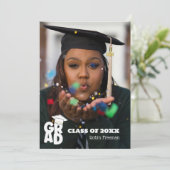 Moderne uitnodiging voor fotografie (Staand voorkant)