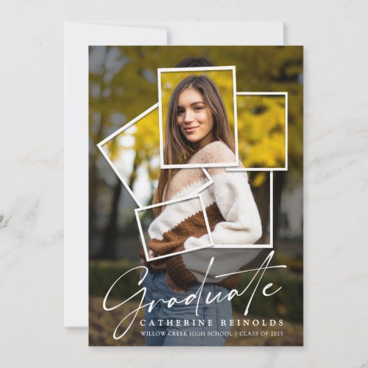 Moderne uitnodiging voor fotografie (Voorkant)