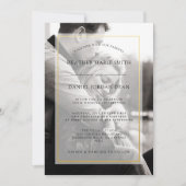 Moderne uitnodiging voor fotoweddenschappen (Voorkant)