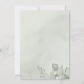 Moderne uitnodiging voor gouden arcering in Eucaly (Achterkant)