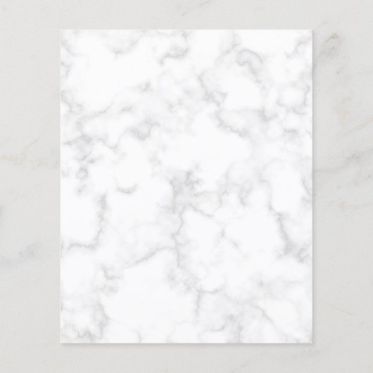 Moderne uitnodiging voor goudmarmer Roos (Achterkant)