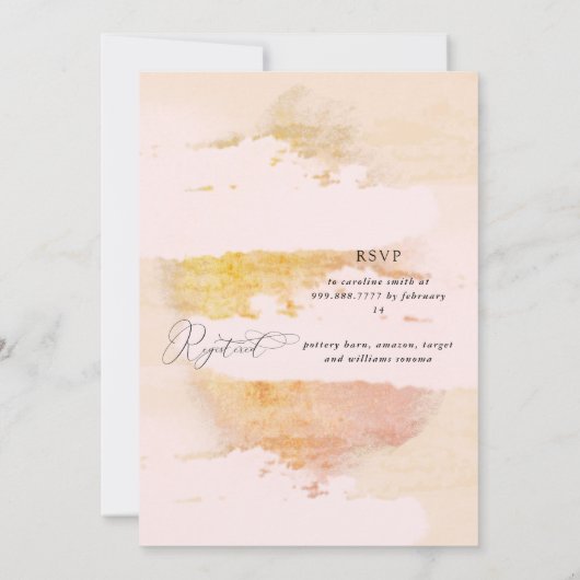 Moderne uitnodiging voor hedendaagse bendes (Achterkant)