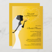 Moderne uitnodiging voor het geven van een briefje (Voorkant / Achterkant)