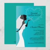 Moderne uitnodiging voor het geven van een briefje (Voorkant / Achterkant)