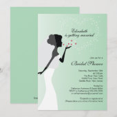 Moderne uitnodiging voor het geven van een briefje (Voorkant / Achterkant)