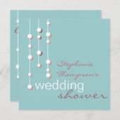 Moderne uitnodiging voor het uitzenden van een bru (Voorkant / Achterkant)