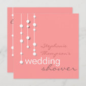 Moderne uitnodiging voor het uitzenden van een bru (Voorkant / Achterkant)