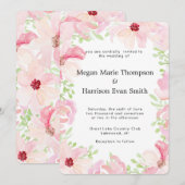 Moderne uitnodiging voor het uitzenden van ridderw (Voorkant / Achterkant)