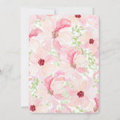 Moderne uitnodiging voor het uitzenden van ridderw (Achterkant)