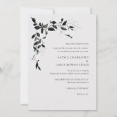 Moderne uitnodiging voor het uitzenden van trottoi (Voorkant)