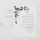 Moderne uitnodiging voor het uitzenden van trottoi (Voorkant / Achterkant)