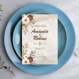 Moderne uitnodiging voor huwelijk