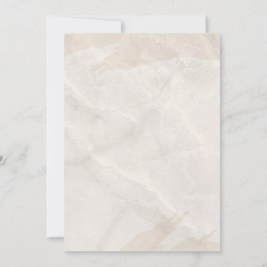 Moderne uitnodiging voor huwelijk (Achterkant)