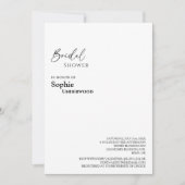 Moderne uitnodiging voor klassieke weddenschappen (Voorkant)