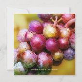 Moderne uitnodiging voor kunstzinnige goudproeven (Achterkant)