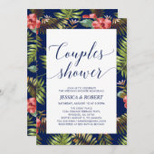 Moderne uitnodiging voor tropische weddenschappen (Voorkant / Achterkant)