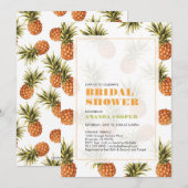 Moderne uitnodiging voor tropische weddenschappen (Voorkant / Achterkant)