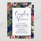 Moderne uitnodiging voor tropische weddenschappen (Voorkant / Achterkant)