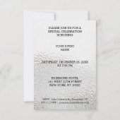 Moderne uitnodiging voor vip vip van de hippe hip (Achterkant)