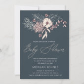 Moderne uitnodiging voor virtuele Baby showers van (Voorkant)