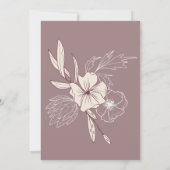 Moderne uitnodiging voor virtuele Baby showers van (Achterkant)