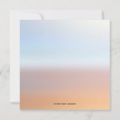 Moderne uitnodiging voor wijnproeverij in fijne ku (Achterkant)