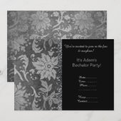 MODERNE UITNODIGINGEN VOOR BACHELORPARTY VAN I DO  (Voorkant / Achterkant)