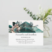 Moderne uitnodigingen voor het horen van beelden i (Staand voorkant)