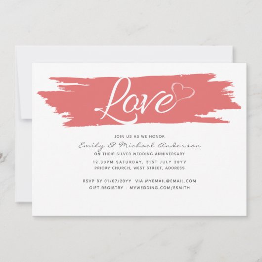 Moderne uitnodigingen voor trouwjubileum - ELK MIJ (Voorkant)