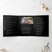 Moderne Uitvaart / Herdenkingsdienst / Viering van Drieluik Programma (Binnen)