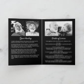 Moderne uitvaartdienst/herdenkingsdienst met 9 fot programma (Binnen)