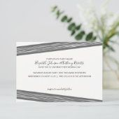 Moderne uitvindingen van het zwarte en witte gestr kaart (Staand voorkant)