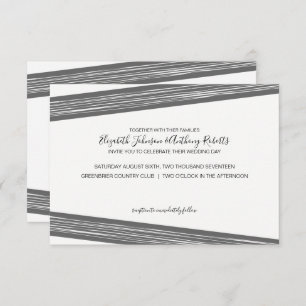 Moderne uitvindingen van het zwarte en witte gestr kaart