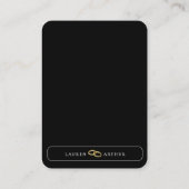 Moderne ultra chique minimale foto bruiloft detail informatiekaartje (Achterkant)