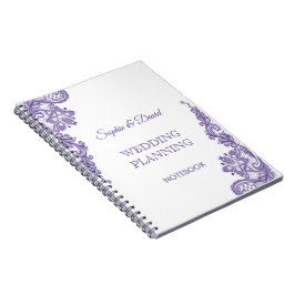 Moderne Ultra Violet Kanten Trouw Planner Notitieboek
