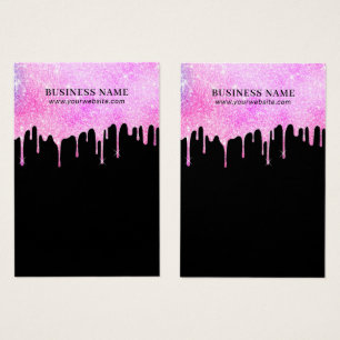 Moderne Unicorn Ombre stuurt sieraden Visitekaartje