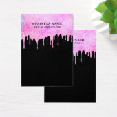 Moderne Unicorn Ombre stuurt sieraden Visitekaartje (Bureau)