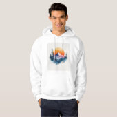 Moderne Unieke Brandy Trendy Hoodie (Voorkant volledig)