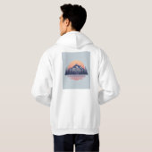 Moderne Unieke Brandy Trendy Hoodie (Achterkant volledig)