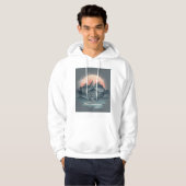 Moderne Unieke Brandy Trendy Hoodie (Voorkant volledig)