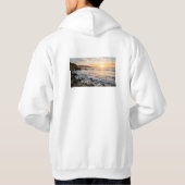 Moderne Unieke Brandy Trendy Hoodie (Achterkant)