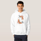Moderne Unieke Brandy Trendy Hoodie (Voorkant volledig)