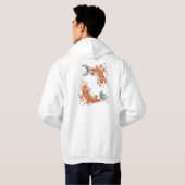 Moderne Unieke Brandy Trendy Hoodie (Achterkant volledig)